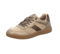 Slip-On Sneaker TAMARIS, Damen, Gr. 39, taupe kombiniert, Lederimitat, Textil, kontrastfarbene Details, Schuhe, Freizeitschuh, Halbschuh mit elastischer Schnürung (13041542-39) taupe kombiniert