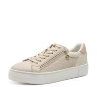 Tamaris Damen Sneaker Synthetik | 1-23313-41 - Schnürung, Easy In, herausnehmbares Fußbett, flache Sohle