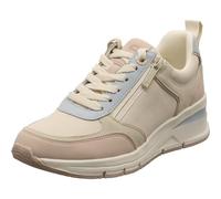 Tamaris Damen Sneaker Synthetik Vegan; LT Blue Comb, EU 35