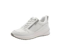 Tamaris Damen Sneaker Synthetik, weiß, 36 EU