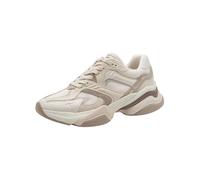 Tamaris Damen Sneaker Textil, beige, 36 EU