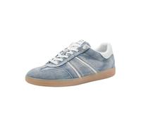 Tamaris Damen Sneaker Textil, blau, 41 EU