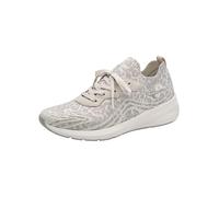 Tamaris Slip-On Sneaker 83989454-39 Damen Leodruck braun Lederimitat/Textil vegan Gr. 39