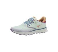 Slip-On Sneaker TAMARIS "Nowana", Damen, Gr. 38, grün (mint kombiniert), Textil, Lederimitat, Synthetik, unifarben mit Farbeinsätzen, sportlich, Schuhe, Freizeitschuh, Halbschuh, Slipper mit Ortholite
