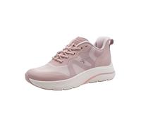 Tamaris Slip-On Sneaker Damen Altrosa Lederimitat/Textil Plateau mit Kontrastbesatz Größe 39