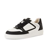 Tamaris Damen Sneaker Vegan; White/Black, EU 41