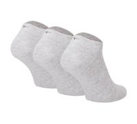 Sneakersocken TAMARIS "Socken Comfort Cotton Sneaker 3-Pack 3er Pack", Damen, Gr. 39-42, grau, Obermaterial: 80% Baumwolle CO. 18% Polyamid PA. 2% Elasthan EL., Socken Sneakersocken (41395505-39) grau