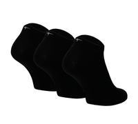 Sneakersocken TAMARIS "Socken Comfort Cotton Sneaker 3-Pack 3er Pack", Damen, Gr. 35-38, schwarz, Obermaterial: 80% Baumwolle CO. 18% Polyamid PA. 2% Elasthan EL., Socken Sneakersocken (12107322-35) s