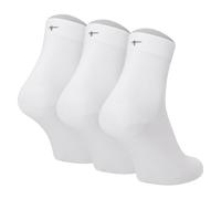 Kurzsocken TAMARIS "Socken Comfort Cotton Socks 3-Pack 3er Pack", Damen, Gr. 39-42, weiß, Obermaterial: 80% Baumwolle CO. 18% Polyamid PA. 2% Elasthan EL., Socken (58448853-39) weiß