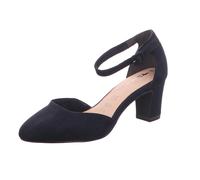 Tamaris Damen-Spangenpumps - Elegante Schuhe für Business & festliche Anlässe Blau Größe 36
