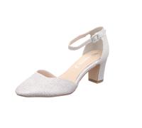 Tamaris Damen-Spangenpumps Silber 42