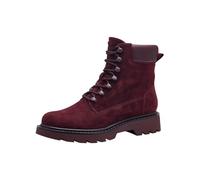 TAMARIS Damen-Schnürstiefelette Merlot-Rot rot38
