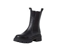 Tamaris Damen Stiefel, Frauen Klassische Stiefel,lose Einlage,Comfort Lining,reißverschluss,Winterstiefel,Winterschuhe,Black Leather,39 EU / 5.5 UK