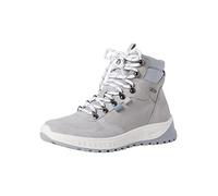 Tamaris Damen Stiefel, Frauen Schnürstiefel,lose Einlage,DUOtex,wasserabweisend,boots,winterstiefel,winterschuhe,LIGHT GREY,37 EU / 4 UK