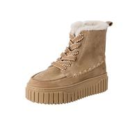 Tamaris Damen Stiefel Leder beige 39