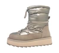 Tamaris Damen Stiefel Leder beige 39