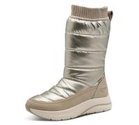 Tamaris Damen Stiefel Leder beige 41
