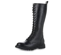 Schnürstiefel TAMARIS Gr. 37, Normalschaft, schwarz Damen, Schuhe (62592208-37) schwarz