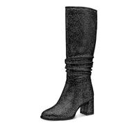 Tamaris Damen Stiefel Leder schwarz 37