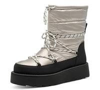 Tamaris Damenstiefel schwarz Lederimitat/Textil Plateau Duo-Tex Größe 38