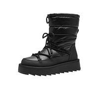 Tamaris Chelsea Boots aus echtem Leder in Dunkelbraun, Größe 40