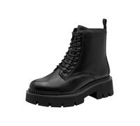 Tamaris Damen Stiefel Stiefeletten schwarz schwarz | 1-25254-47 - Reißverschluss, TOUCH-IT Fußbett, flache Sohle