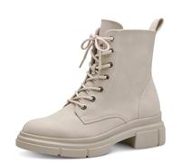 Tamaris Damen Schnürstiefel Vegan; SHELL/beige; 40 EU