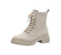 Tamaris Damen Schnürstiefel Vegan; SHELL/beige; 40 EU