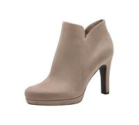 Tamaris Damen Stiefel Vegan beige 41