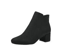 Stiefelette TAMARIS "Cika" Gr. 38, schwarz Damen Schuhe Reißverschlussstiefeletten in veganer Verarbeitung (72270554-38)