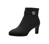 Tamaris Damen Stiefel Vegan schwarz 38