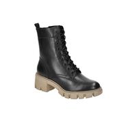 Tamaris Damen Stiefelette bequem Schwarz kombiniert EU 38