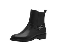 Tamaris Damen Stiefelette Blockabsatz Vegan; BLACK, EU 40