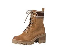 Tamaris »KATALINA« Schnürstiefelette mit gepolstertem Schaftrand, camelfarben
