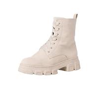 Tamaris Damen Stiefelette, Elfenbein, 40 EU