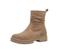 Tamaris Damen Stiefelette Leder bequem; BEIGE, EU 38