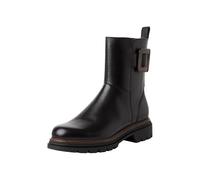 Tamaris Damen Stiefelette Leder bequem; BLACK LEATHER, EU 40