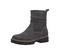 Tamaris Damen Stiefelette Leder – bequem – dunkelgrau Größe 37