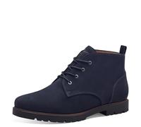 Tamaris Damen Stiefelette Leder bequem; NAVY, EU 38