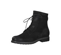 Tamaris Damen Stiefelette Leder Blockabsatz bequem; BLACK, EU 39