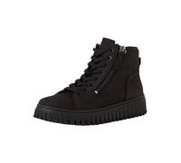 Tamaris Plateau Boots schwarz Nubuck 1-25206-43 - Größe 36