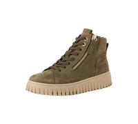 Tamaris Damen Stiefelette Leder Wechselfußbett; OLIVE, EU 38