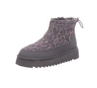 Damen-Stiefel BLACK/LEOPARD - Gr. - 40