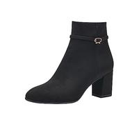 TAMARIS Damen-Stiefelette mit Absatz Schwarz schwarz39