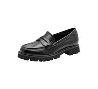 Lederslipper schwarz Gr. 37