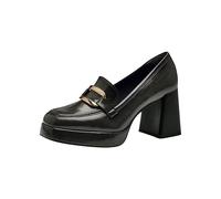 Tamaris Damen Trotteur Blockabsatz bequem; Olive, EU 36