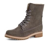 Tamaris Damen Warmfutter Schnürstiefelette grau 38