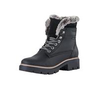 Tamaris Damen Warmfutter Stiefel Leder Blockabsatz Duo-Tex; BLACK, EU 38