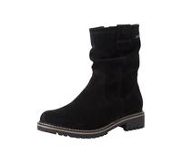 Tamaris Damen Warmfutter Stiefel Leder Blockabsatz Duo-Tex; BLACK, EU 38