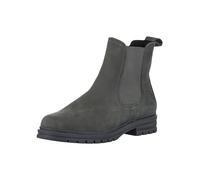 Tamaris Damen Warmfutter Stiefel Leder Blockabsatz Wechselfußbett; ANTHRACITE, EU 40